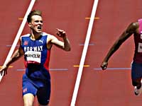 Олимпиада. 400 метров с барьерами. Норвежец побил мировой рекорд