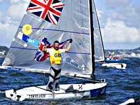 Олимпиада. Finn. Двукратным олимпийским чемпионом стал британский яхтсмен