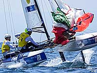 Олимпиада. В соревнованиях катамаранов победили итальянцы