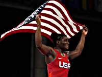 Олимпиада. Борьба. Победила американка. Украинка завоевала бронзу