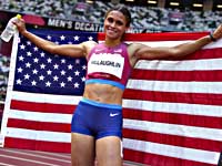 Олимпиада. 400 метров с барьерами. Сидни Маклафлин улучшила мировой рекорд. Украинки на пятом и шестом местах