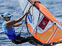 Олимпиада. RS:X. Победила китаянка. Израильтянка Катя Спичаков заняла шестое место