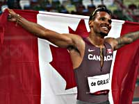 Олимпиада. Бег на 200 метров. Канадец обошел американцев