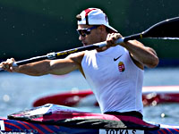 Олимпиада. Спринт на байдарке. Победил венгр