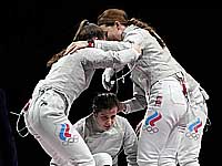 Олимпиада. Фехтование. Российские саблистки в финале победили француженок