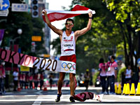 Олимпиада. Ходьба на 50 км. Победил поляк