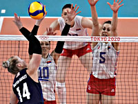 Олимпиада. Волейбол.  Американки победили сборную Сербии и вышли в финал