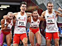 Олимпиада. Легкая атлетика. Скандальную эстафету выиграли поляки, установив олимпийский рекорд