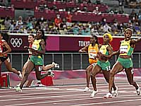 Олимпиада. Легкая атлетика. Триумф женщин-спринтеров с Ямайки