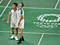 Олимпиада. Бадминтон. Чемпионами стали спортсмены с Тайваня