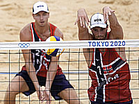 Олимпиада. Пляжный волейбол. В финале норвежцы победили россиян