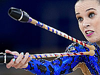 Олимпиада. Художественная гимнастика. Оценки  израильтянок в упражнениях с булавами