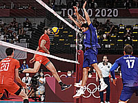 Олимпиада. Волейбол. Французы в финале победили сборную России