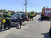 В округе Шфела шесть человек пострадали в результате ДТП