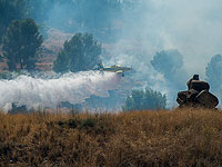 Пожар возле Кирьят-Шмоны: проведена эвакуация жителей, вызвана пожарная авиация
