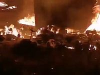 Жертвами взрыва топлива на севере Ливана стали десятки людей