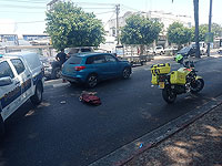 В Тель-Авиве автомобиль сбил пожилую женщину, пострадавшая в тяжелом состоянии