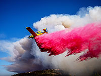 Тушение лесных пожаров в Иерусалимских горах. Фоторепортаж