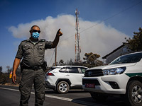 Южный участок 6-й трассы был перекрыт из-за лесного пожара