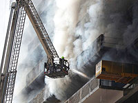 Пожар в районе международного аэропорта Дубая