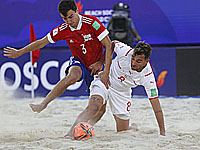 Чемпионат мира по пляжному футболу. Чудесное спасение и победа россиян по пенальти в полуфинале