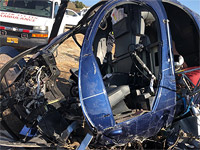 Около Йокнеама разбился вертолет, двое пострадавших