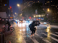 Ударивший по Нью-Йорку ураган 