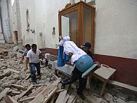 На юге Мексики произошло сильное землетрясение