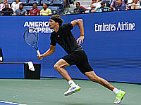 Александр Зверев вышел в полуфинал Открытого чемпионата США