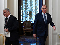 Яир Лапид встретился в Москве с Серегеем Лавровым