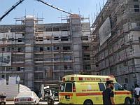 Производственная авария в Кирьят-Оно: погиб строительный рабочий