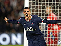 Икарди забил победный гол на последних секундах матча. Месси заменили