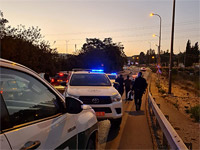 Около 1-й трассы задержаны 11 палестинских нелегалов, некоторые могли быть связаны с убийством добровольца полиции в Нагарии