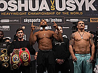 Бокс. Джошуа на 8 кг тяжелее Усика