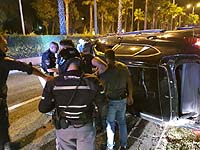 Двое жителей Кирьят-Аты задержаны по подозрению в наезде на сотрудников полиции