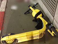 В Ашдоде автомобиль сбил молодого мужчину, ехавшего на самокате