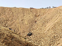 Возле Мицпе-Йерихо легковой автомобиль упал в пропасть