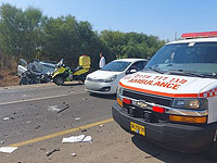 ДТП около аэропорта Бен-Гурион, тяжело травмирован мужчина