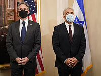 Госсекретарь США на встрече с Лапидом подтвердил право Израиля на самооборону