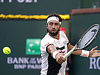 Николоз Басилашвили вышел в финал турнира в Индиан-Уэллс