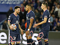 Лига чемпионов. Дубль Месси принес парижанам победу. Мбаппе не реализовал пенальти