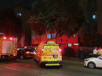 В результате пожара в жилом доме в Нетании пострадал 17-летний юноша