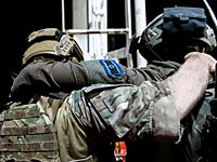 В ходе учений 