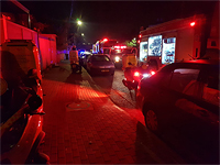 В результате пожара в Рош а-Айне пострадали 14 человек
