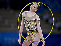 Чемпионат мира по художественной гимнастике. Дина Аверина победила в упражнениях с обручем