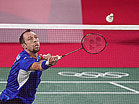 Бадминтон. Миша Зильберман проиграл в первом туре турнира в Германии