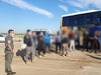 Бойцы МАГАВ задержали 40 палестинских нелегалов