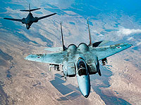 Самолеты ЦАХАЛа сопроводили через воздушное пространство Израиля американские бомбардировщики