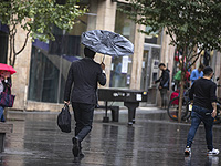 В Израиле началась зима; в ряде городов произошли затопления