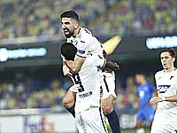 Израильский форвард забил гол в ворота 